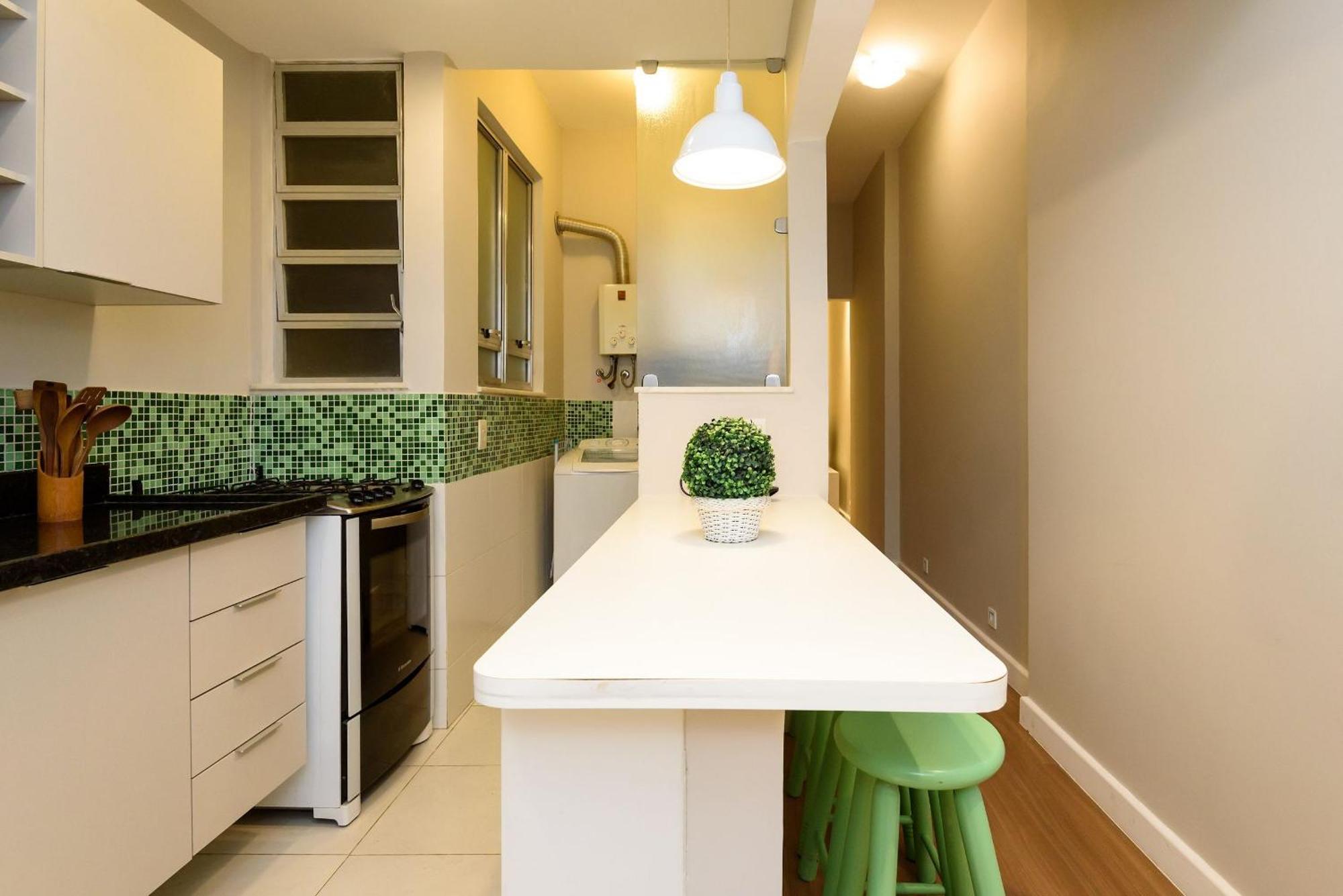 Apartamento Moderno Em Copacabana | Sl 363/109 Рио де Жанейро Екстериор снимка