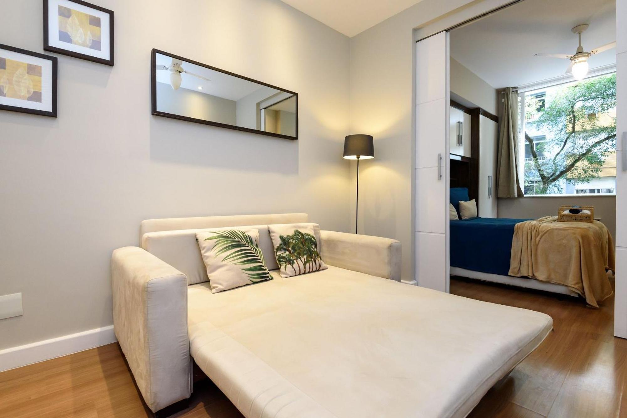 Apartamento Moderno Em Copacabana | Sl 363/109 Рио де Жанейро Екстериор снимка