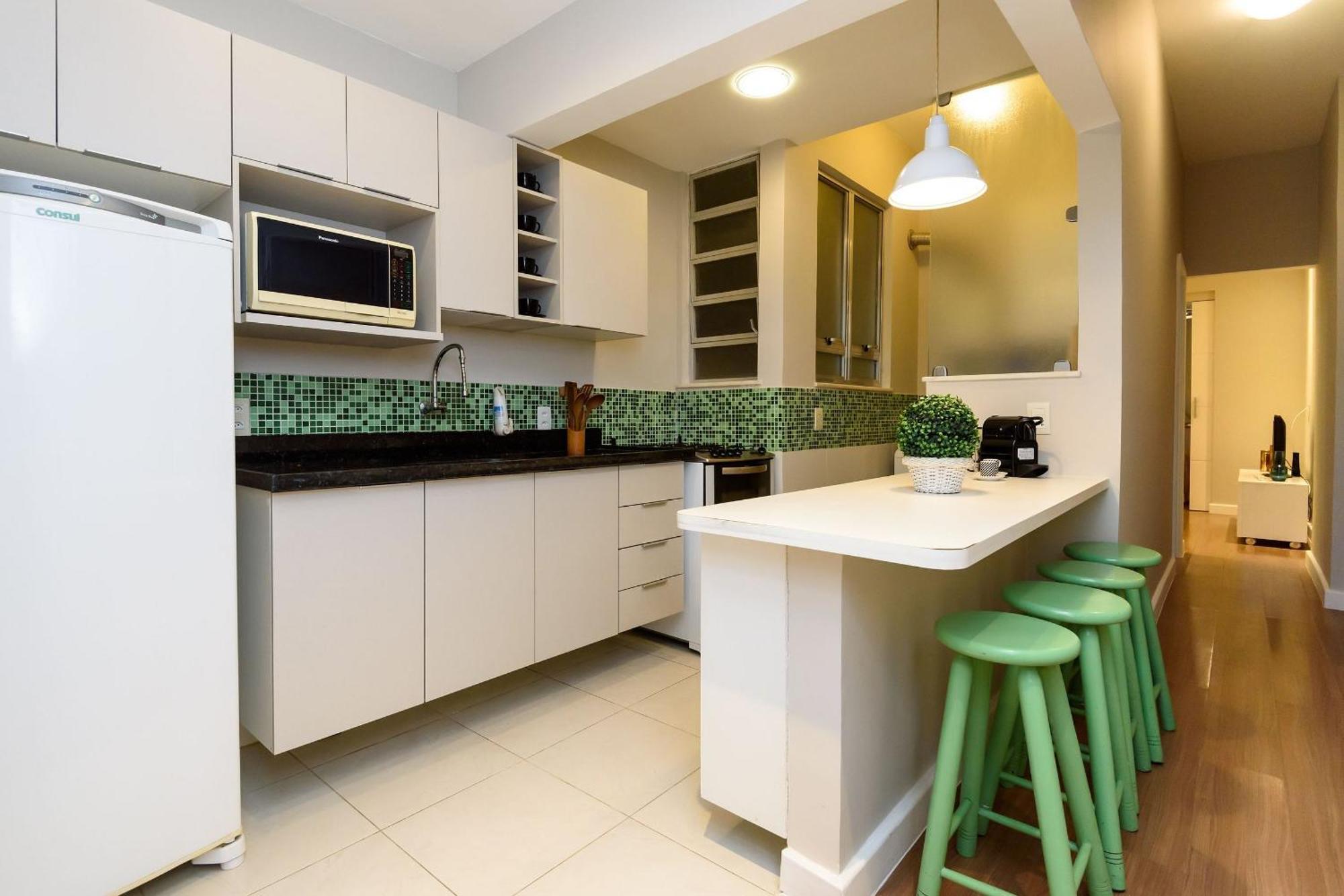 Apartamento Moderno Em Copacabana | Sl 363/109 Рио де Жанейро Екстериор снимка